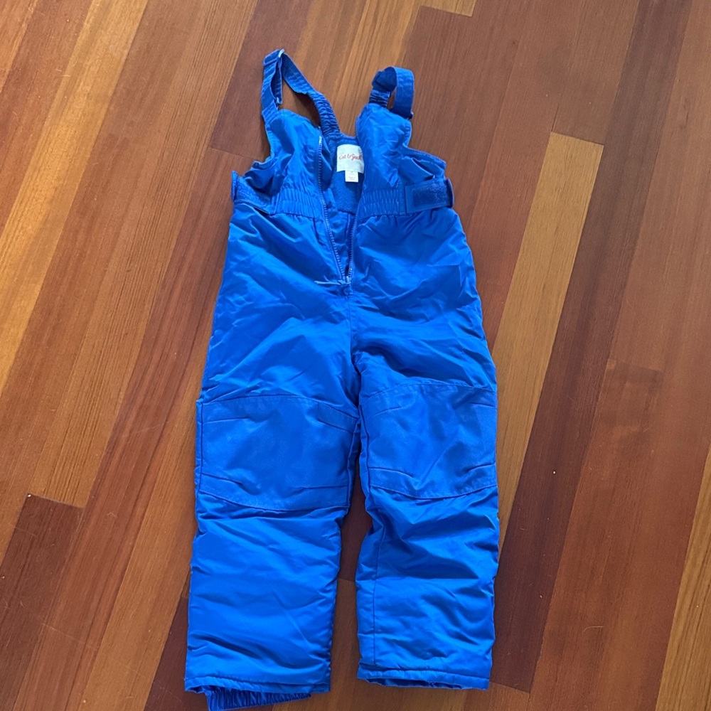 Cat & Jack Vibrant Blue Kids Snow bibs